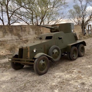 Armored car BA-3, replica